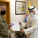 U.S. Army Col. Ian Black receives Kuwaiti medical license