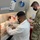 1st AML Soldiers provide COVID-19 testing in South Korea