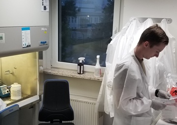 1st AML Soldiers support COVID-19 efforts in Germany