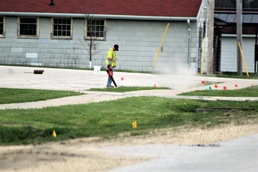 Infrastructure work at Fort McCoy