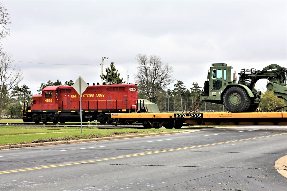 Fort McCoy LRC rail team moves equipment bound for deployment