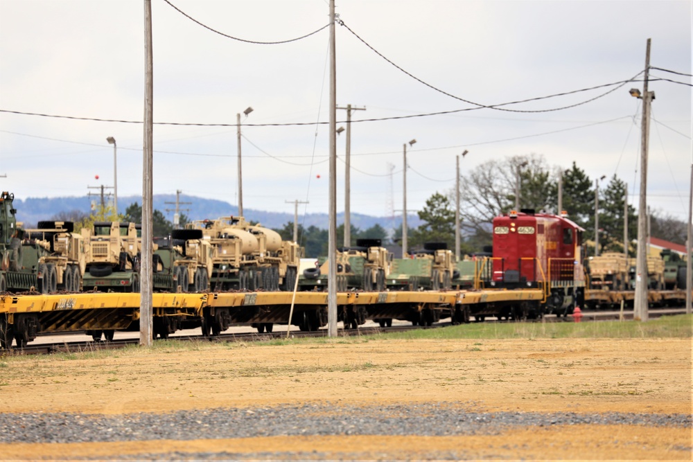 Fort McCoy LRC rail team moves equipment bound for deployment