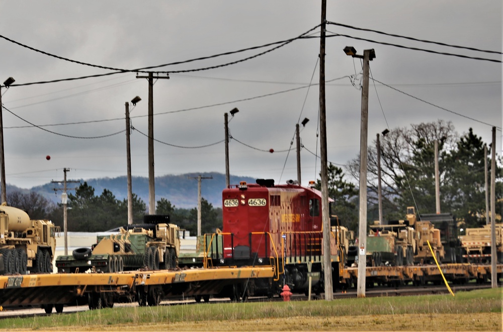 Fort McCoy LRC rail team moves equipment bound for deployment