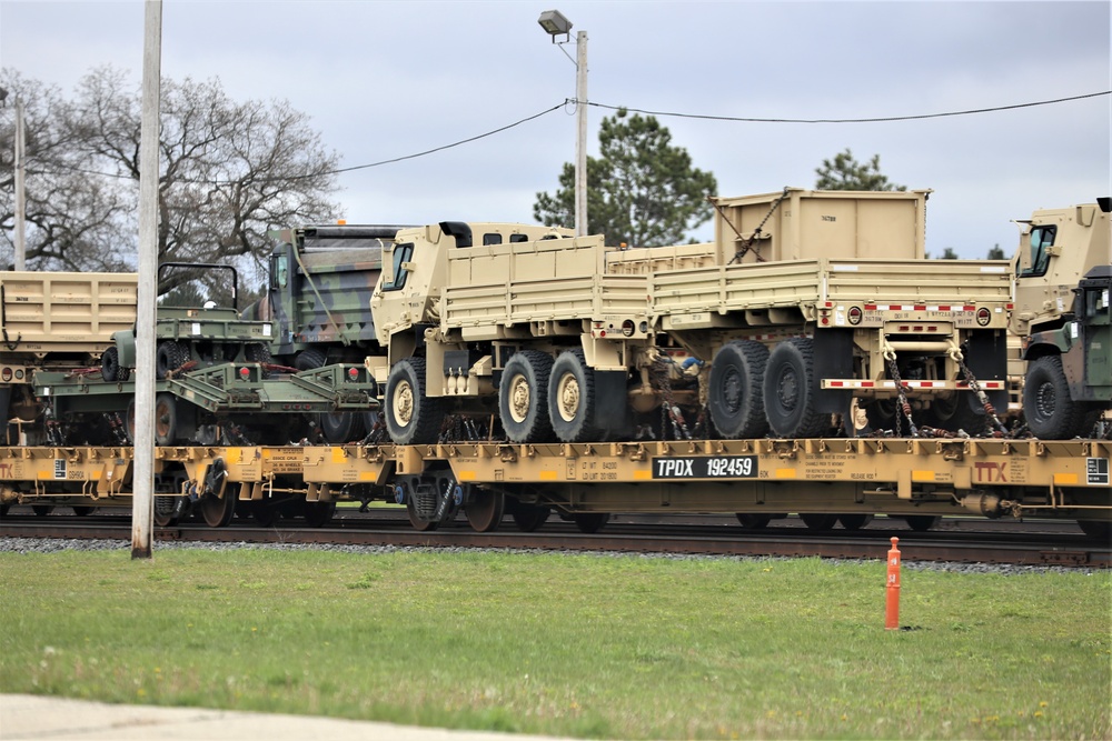 Fort McCoy LRC rail team moves equipment bound for deployment