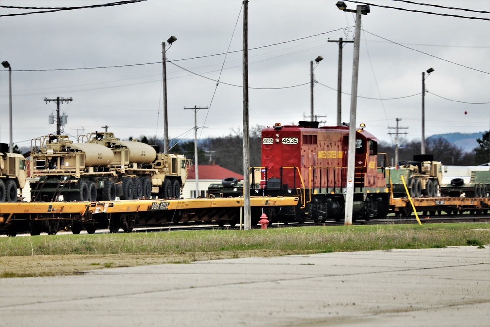 Fort McCoy LRC rail team moves equipment bound for deployment