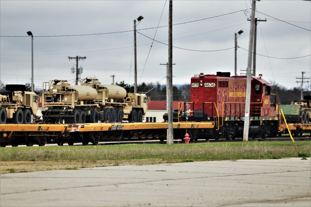 Fort McCoy LRC rail team moves equipment bound for deployment