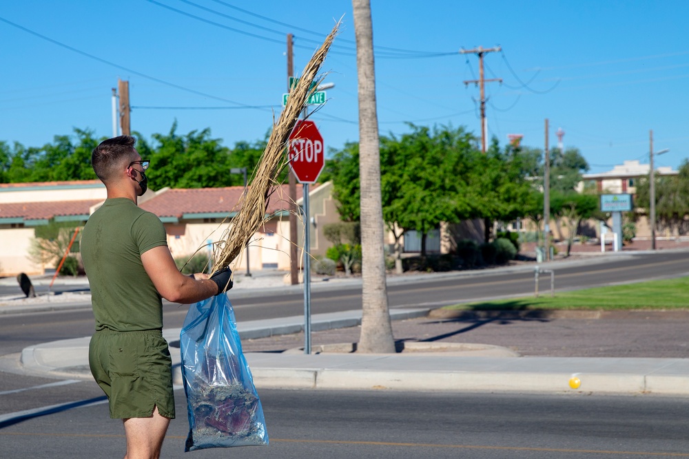 MCAS Yuma Base Clean Up