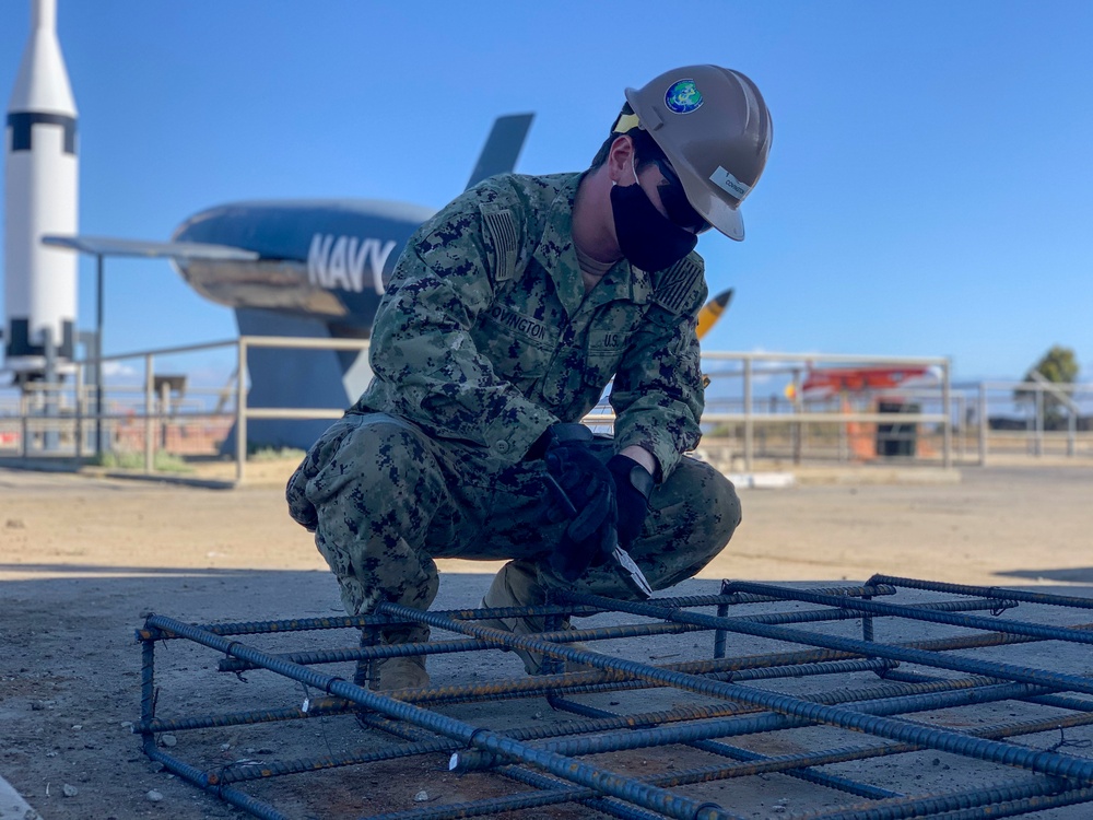 Seabees Support Point Mugu Missile Park Aircraft Display