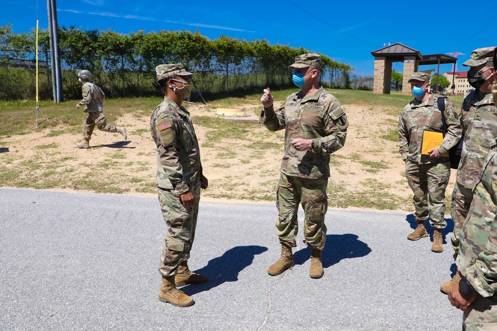 Gen. Paul E. Funk II visit