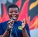 Sailors take part in a talent show