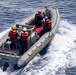 USS New York takes part in small boat operations