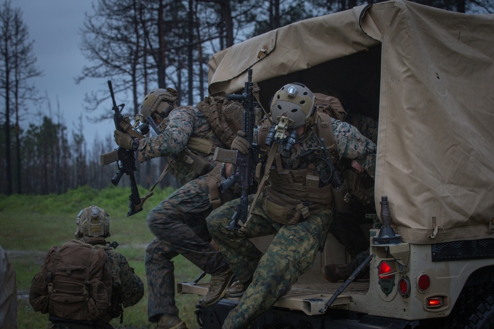 Training While it’s Raining, 2d Recon Isn’t Complaining