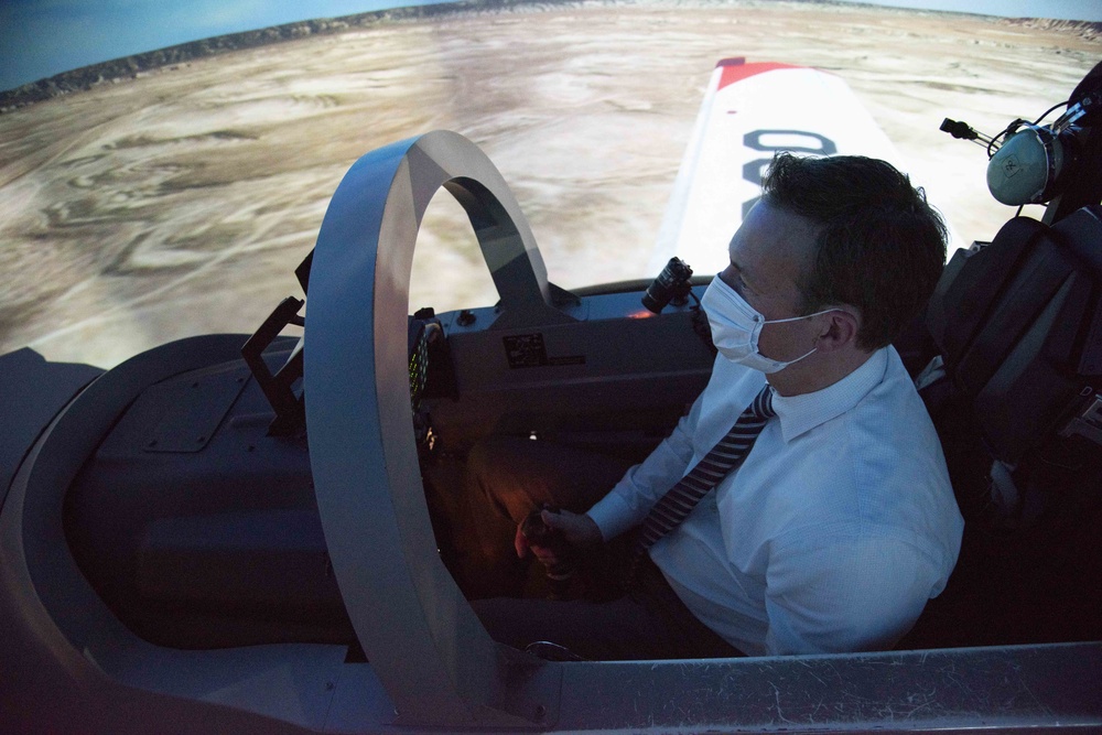 U.S. Representative Michael Cloud visits Chief of Naval Air Training