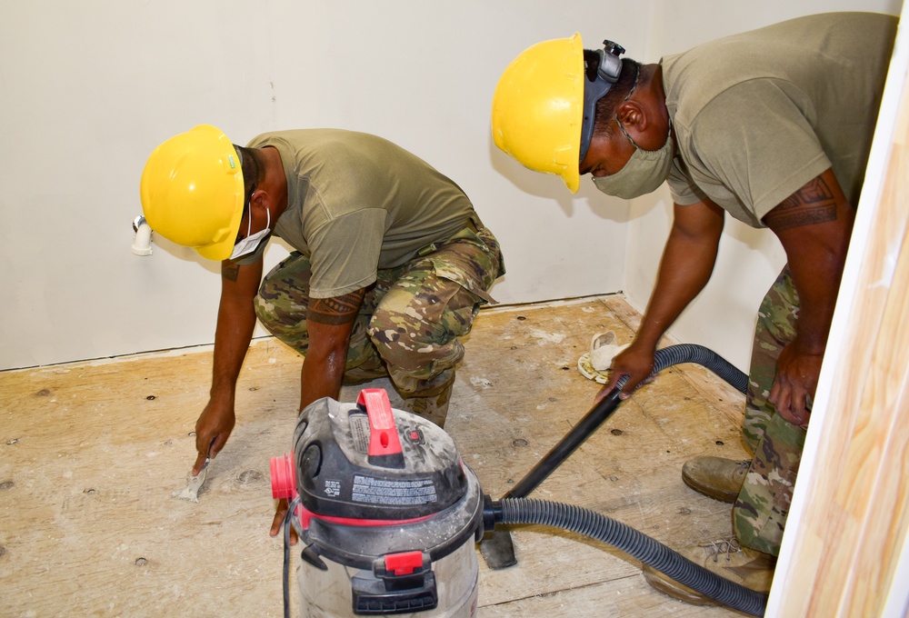 230th Engineers finish renovations during COVID-19