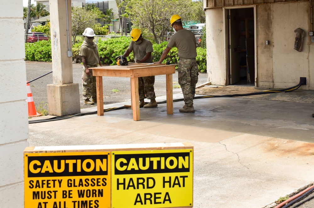 230th Engineers finish renovations during COVID-19