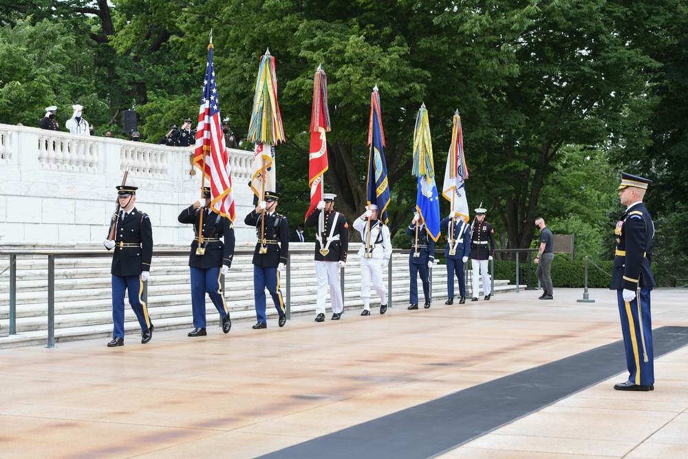 National Memorial Day Observance at Arlington National Cemetery