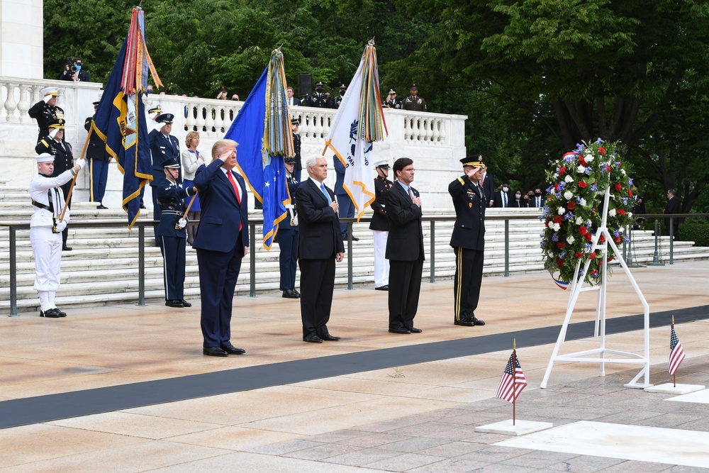 National Memorial Day Observance at Arlington National Cemetery