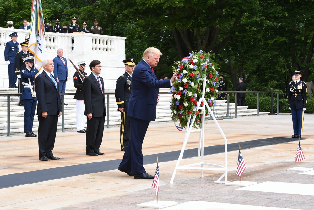 National Memorial Day Observance at Arlington National Cemetery