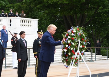National Memorial Day Observance at Arlington National Cemetery