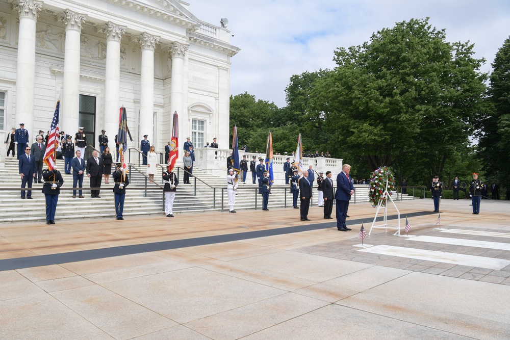 National Memorial Day Observance at Arlington National Cemetery