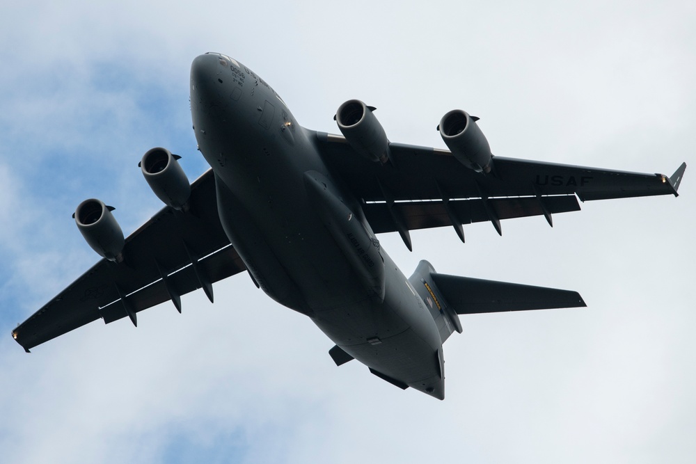 3rd Air Support Operations Squadron conducts airborne training at JBER