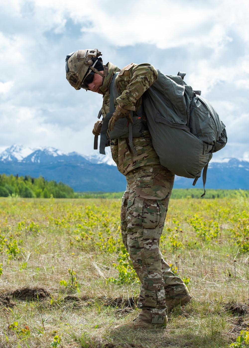 3rd Air Support Operations Squadron conducts airborne training at JBER