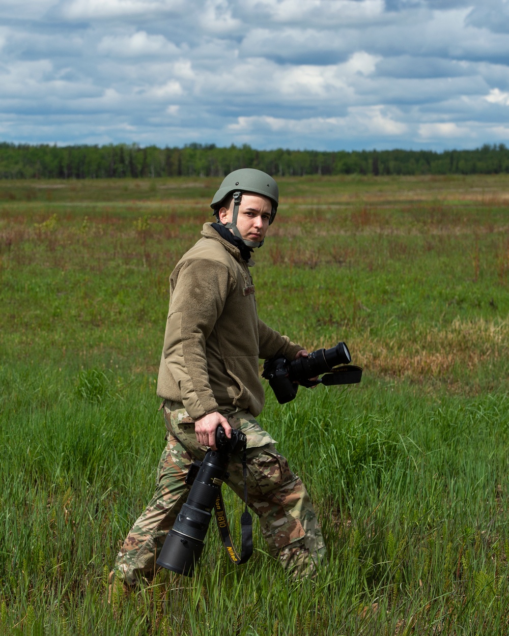 3rd Air Support Operations Squadron conducts airborne training at JBER