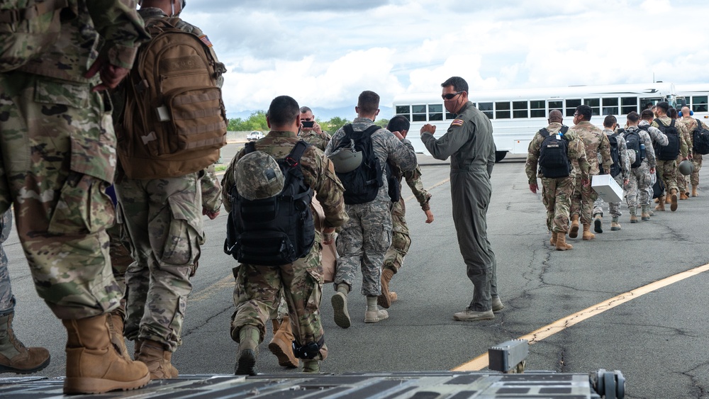National Guard task forces airlifted home from neighboring islands