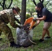 Camp Zama BOSS beautifies park with JGSDF members