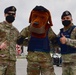 Military families cheer on first responders