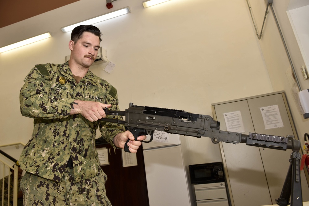 NSA Naples Sailors Earn Small Craft Insignia