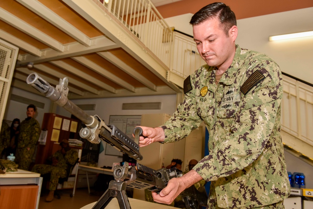 NSA Naples Sailors Earn Small Craft Insignia