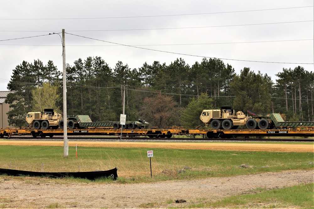 Fort McCoy LRC rail operations team moves equipment bound for deployment