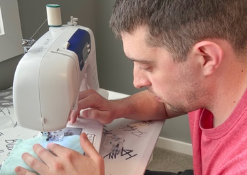 Whiteman Air Force Base Airmen sew and donate masks across the country to slow the spread of COVID-19