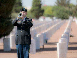 Traditions continue: Team Bliss, El Paso VA mark Memorial Day with closed ceremony