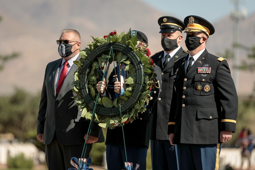 Traditions continue: Team Bliss, El Paso VA mark Memorial Day with closed ceremony