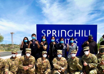 150th Security Forces Squadron has been busy responding to the New Mexico National Guard Joint Task Force COVID-19 response effort.