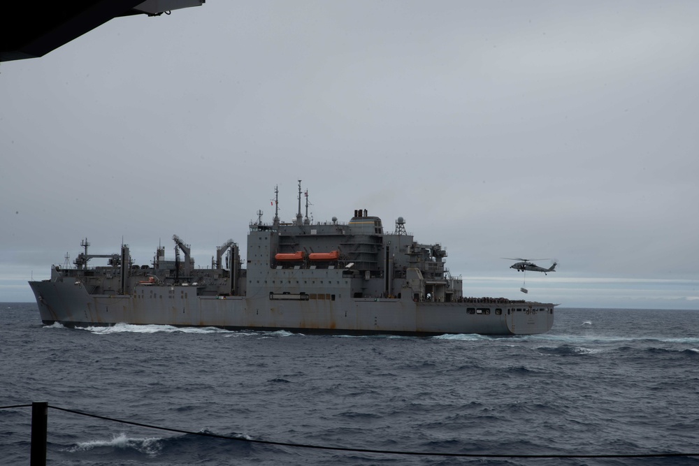 USS Ronald Reagan (CVN 76) Replenishment-At-Sea