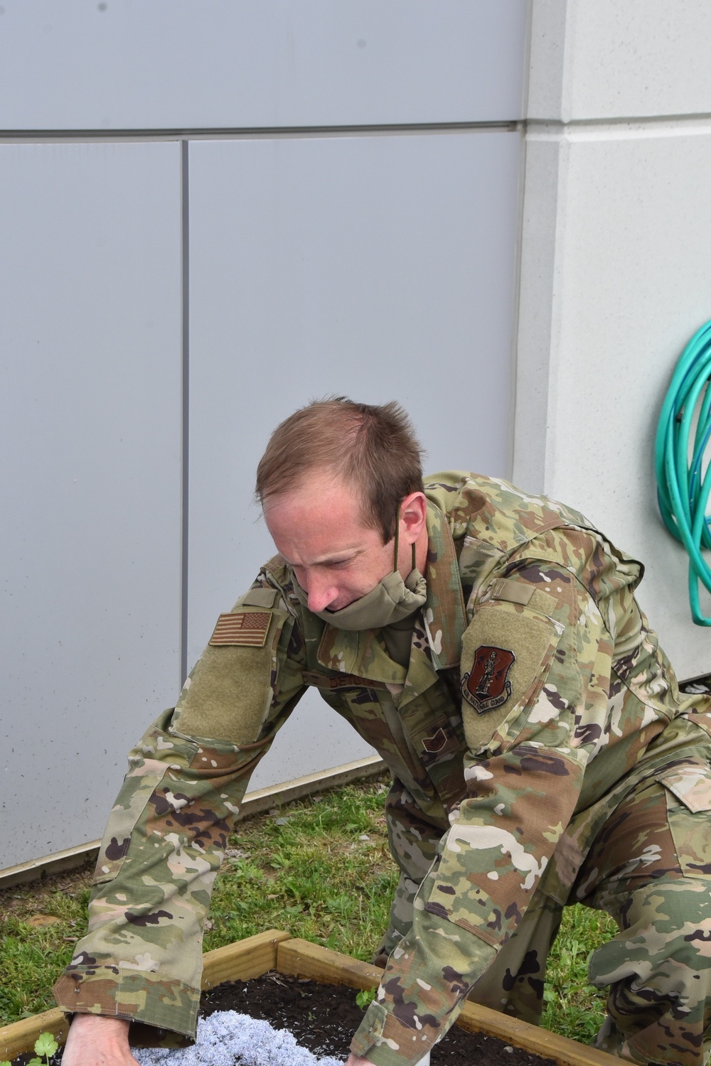 Base Clean-Up on Hancock Field