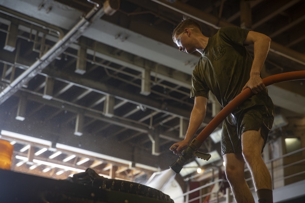 USS Bataan (LHD 5), Agricultural Washdown