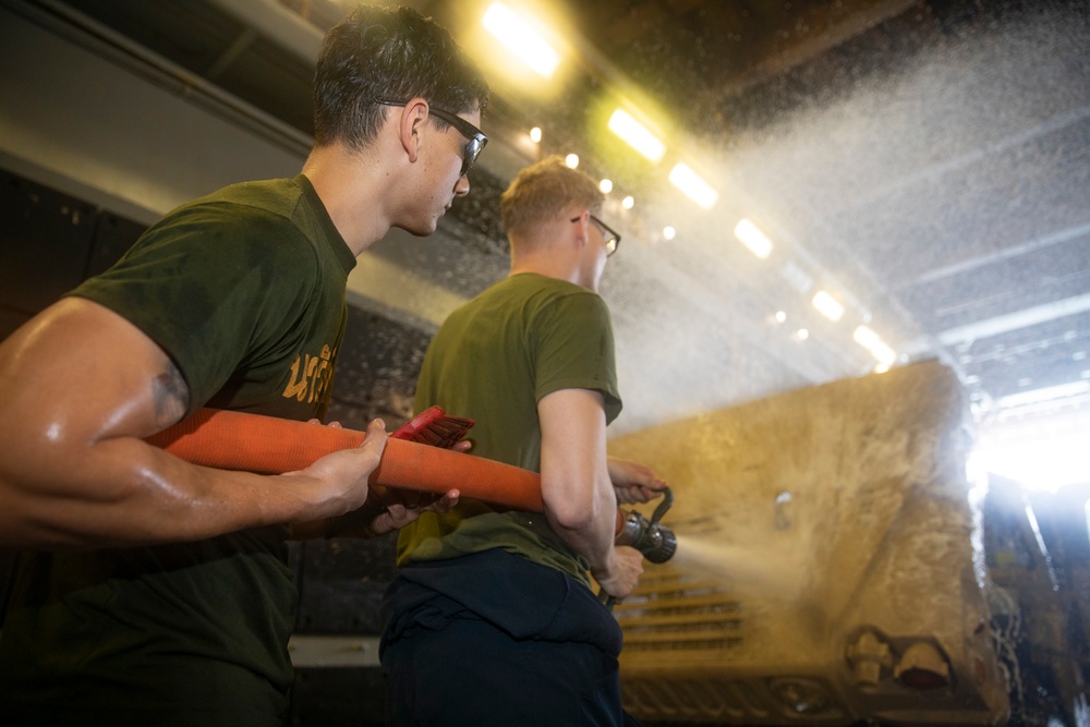 USS Bataan (LHD 5), Agricultural Washdown