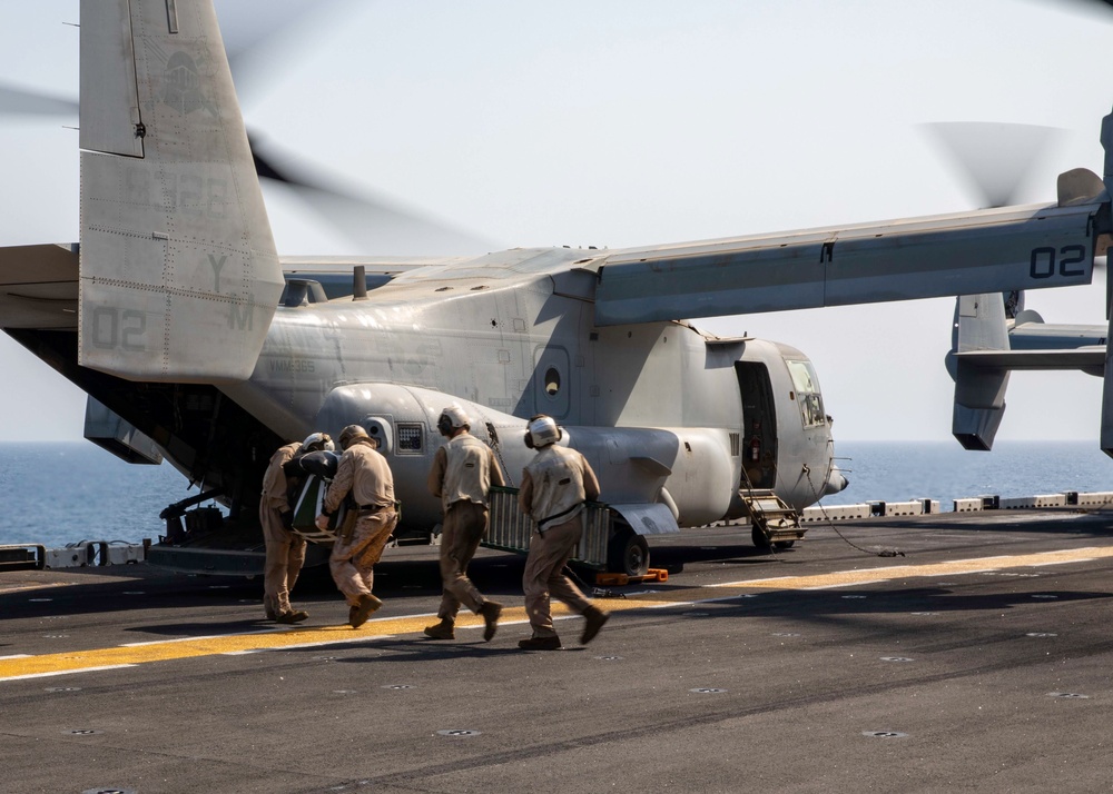 Flight Operations USS Bataan (LHD 5)