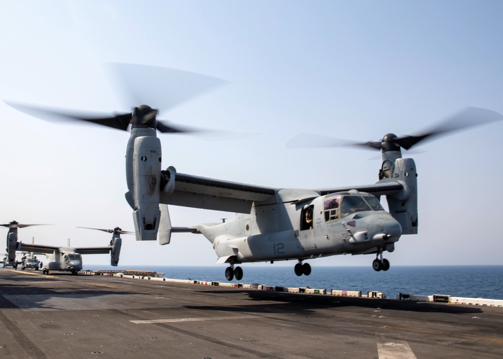 Flight Operations USS Bataan (LHD 5)