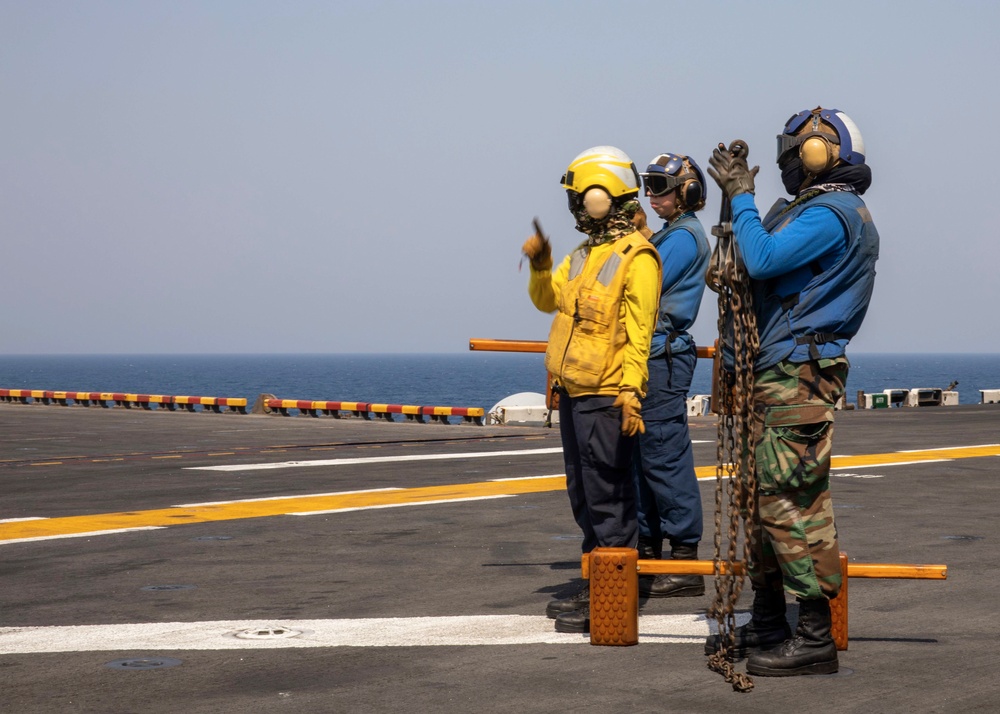 Flight Operations USS Bataan (LHD 5)