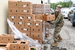 178th Airmen serve their community at the local food bank