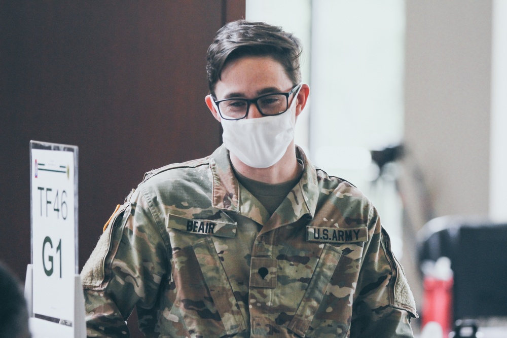 Task Force 46 continues to stand ready during covid-19 relief mission