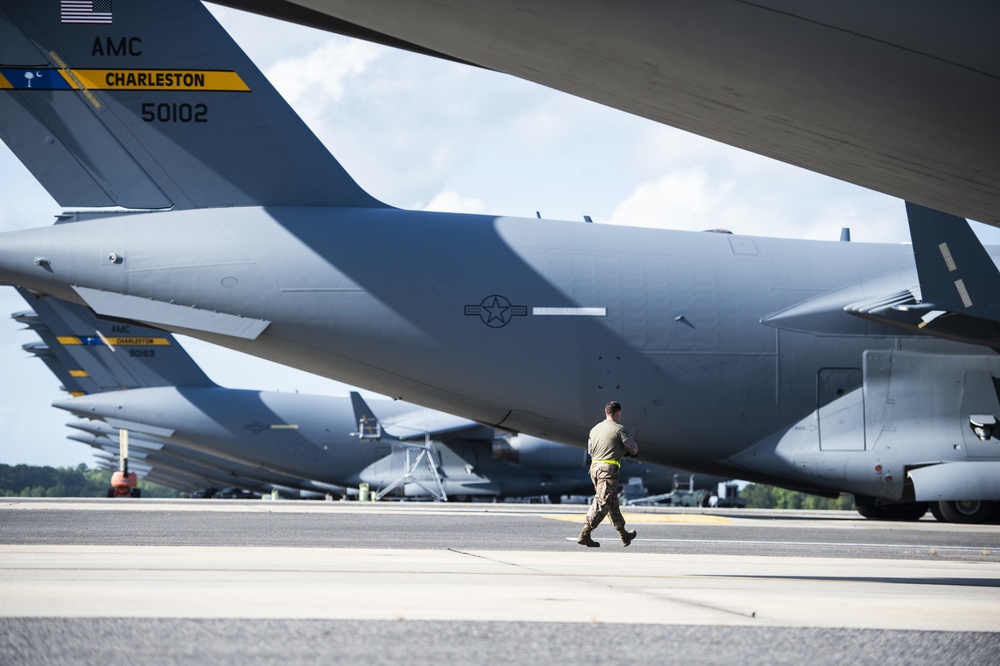 Joint Base Charleston Airmen conduct Operation America Strong