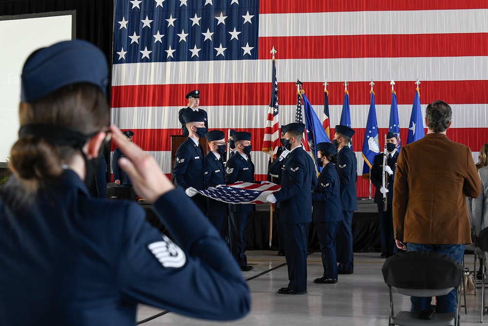 The 21st SW Honors the Life of Col. Falzarano