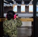 GHWB Sailors Conduct Firearms Training