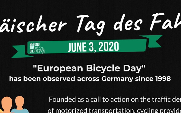 Beyond the Bier: Europäischer Tag des Fahrrads